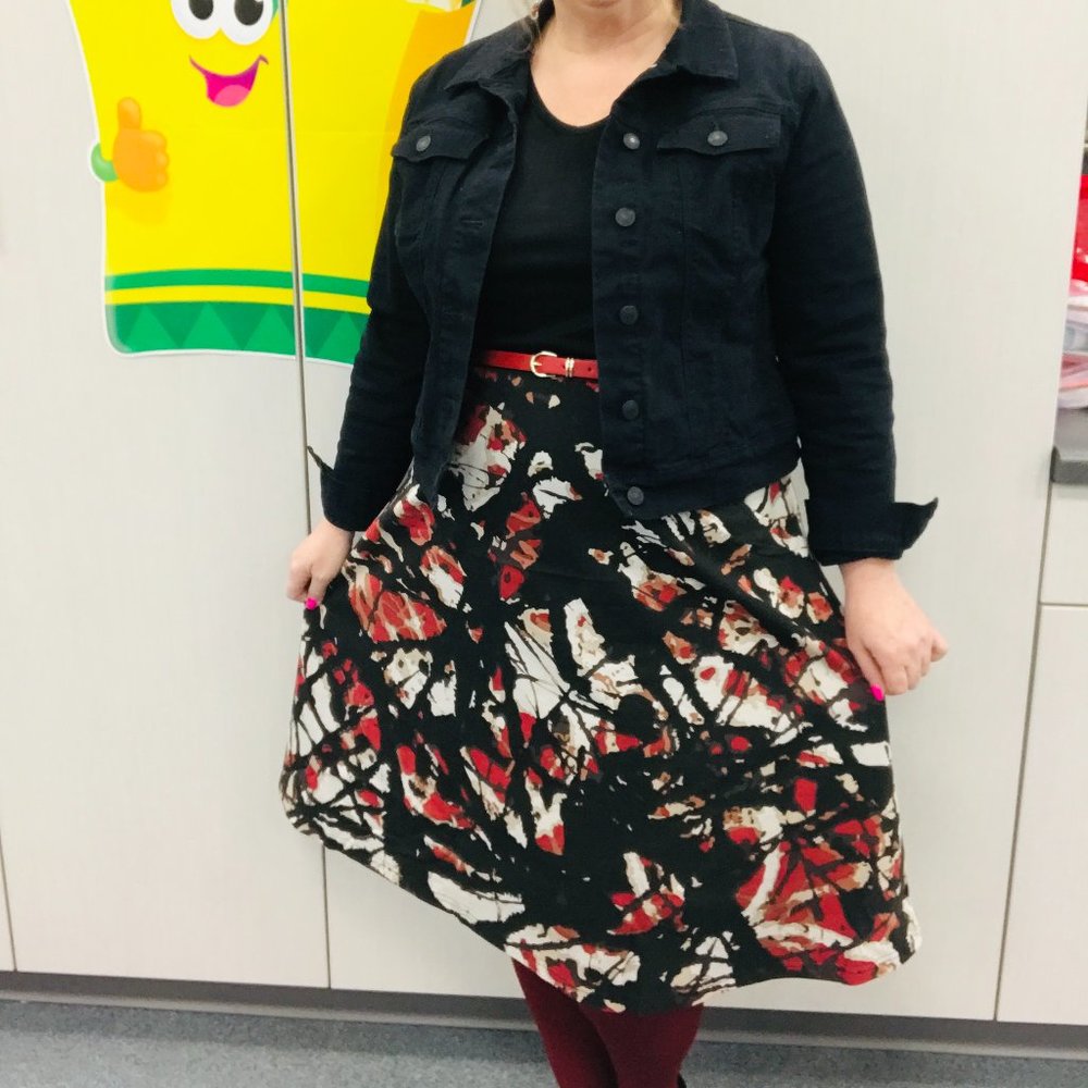 Jackson Pollock Ada Dress XL